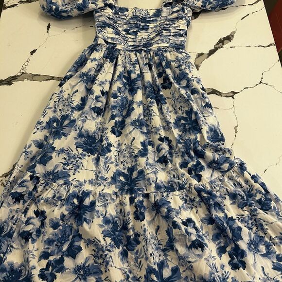 Abercrombie Emerson Poplin Puff Sleeve
Midi Dress XXS - Picture 2 of 6